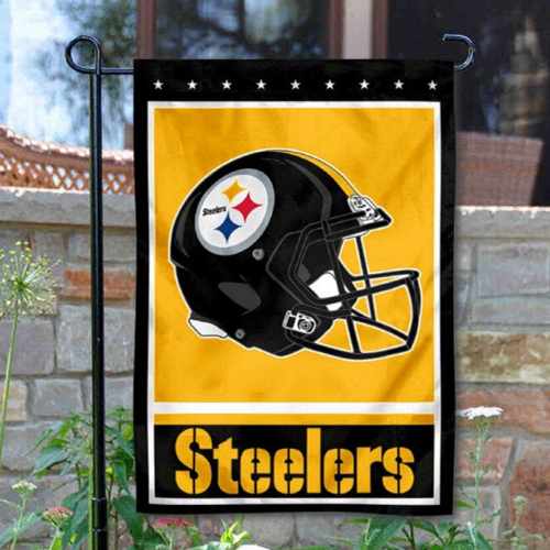 Pittsburgh Steelers Double-Sided Garden Flag 003 (Pls Check Description For Details)